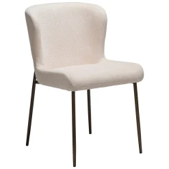 Glam Stol Creole Pink, Antique Brass