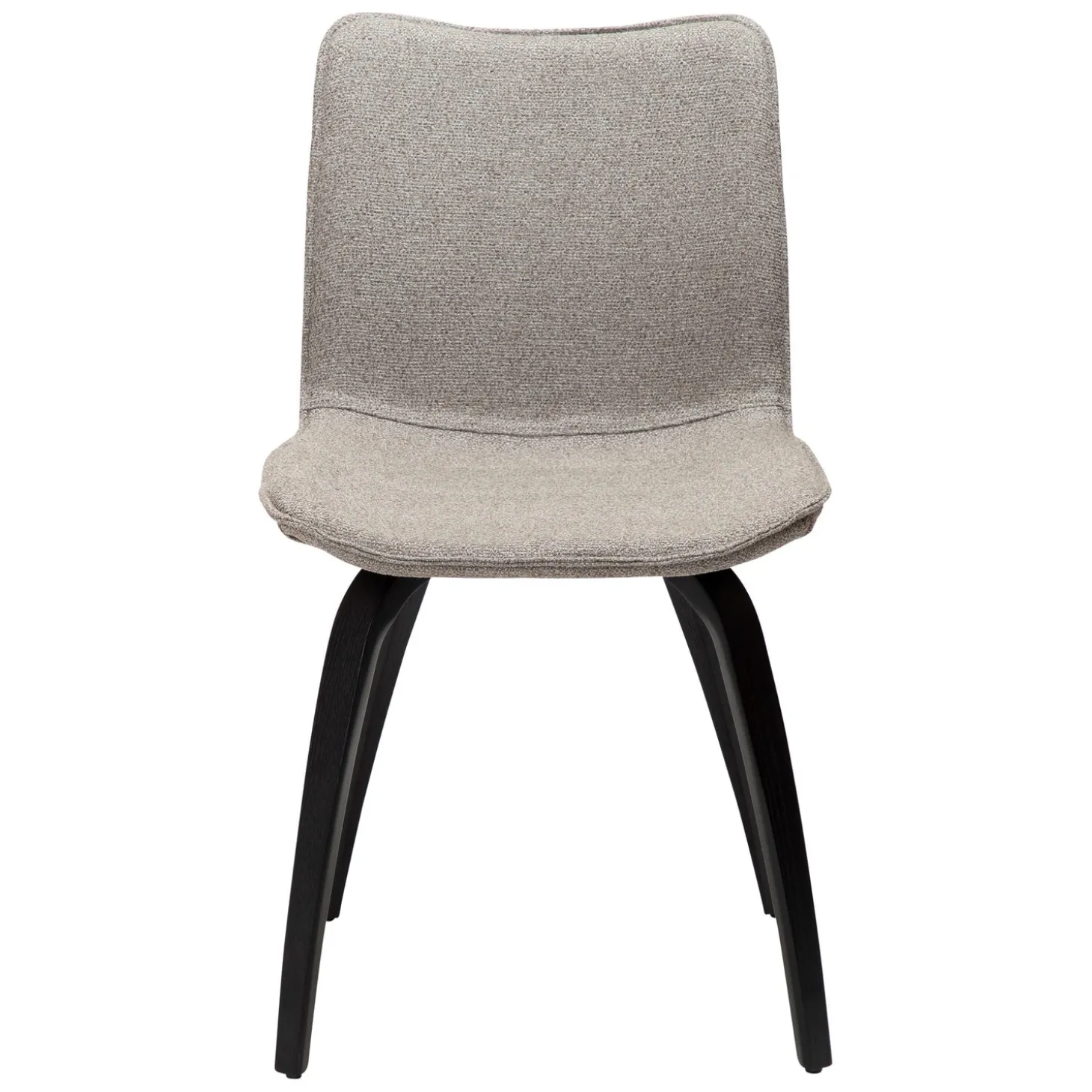 Glee Stol Pebble Earth Bouclé, Black