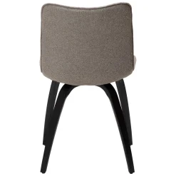 Glee Stol Pebble Earth Bouclé, Black