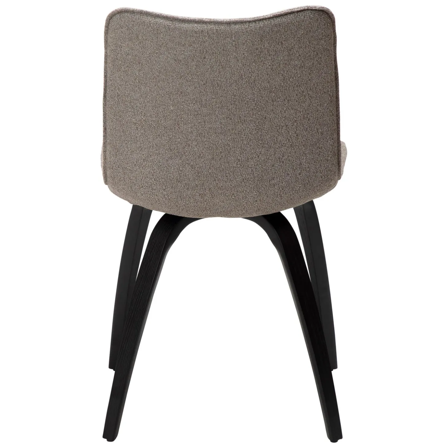 Glee Stol Pebble Earth Bouclé, Black