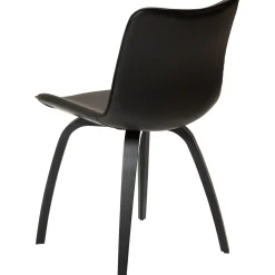 Glee Stol Vintage Black Art.Leather, Black