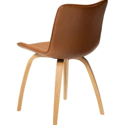 Glee Stol Vintage Light Brown Art.Leather, Oak