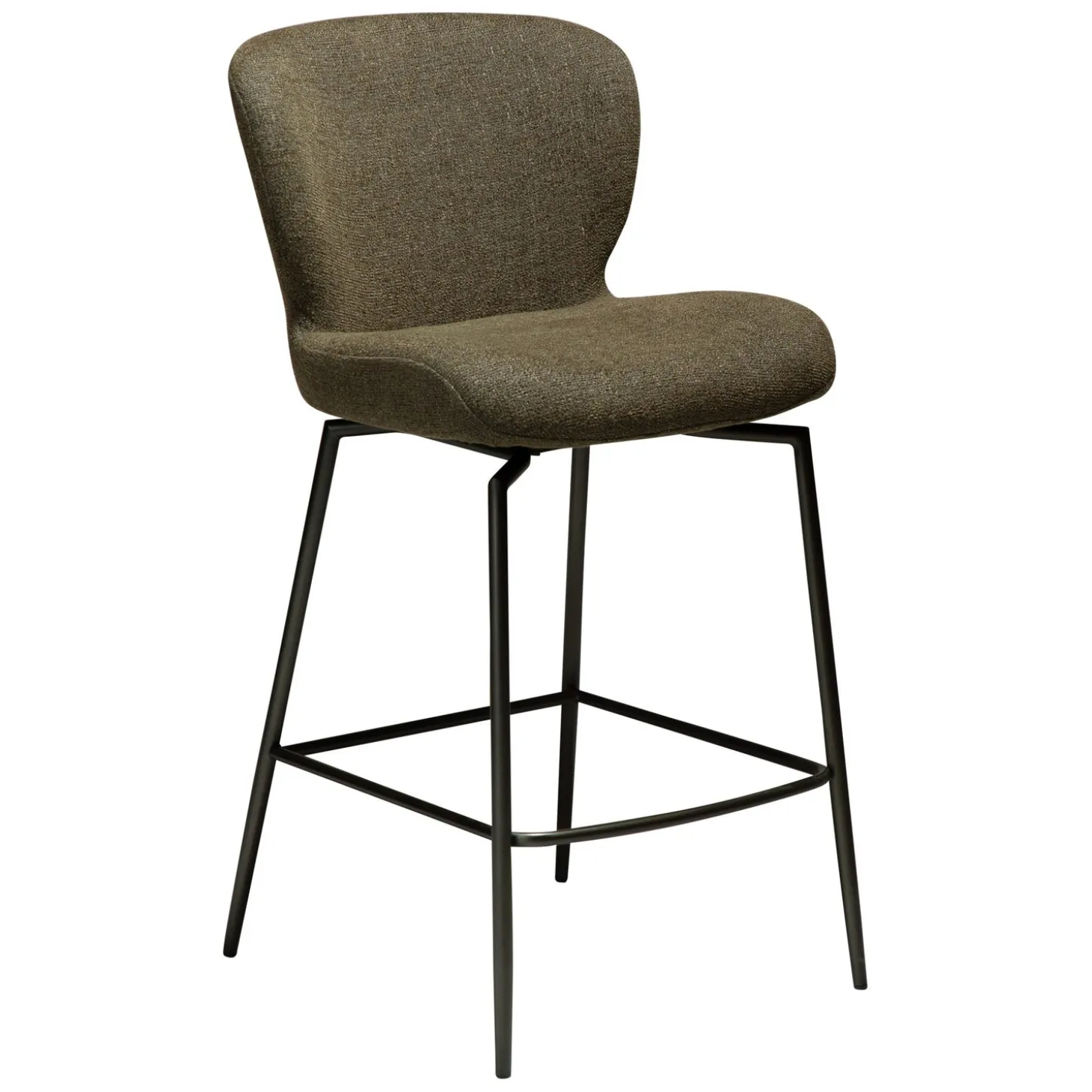 Glory Barstol Svängbar Dark Olive, Antique Brass