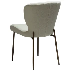 Glory Stol Bone White, Antique Brass