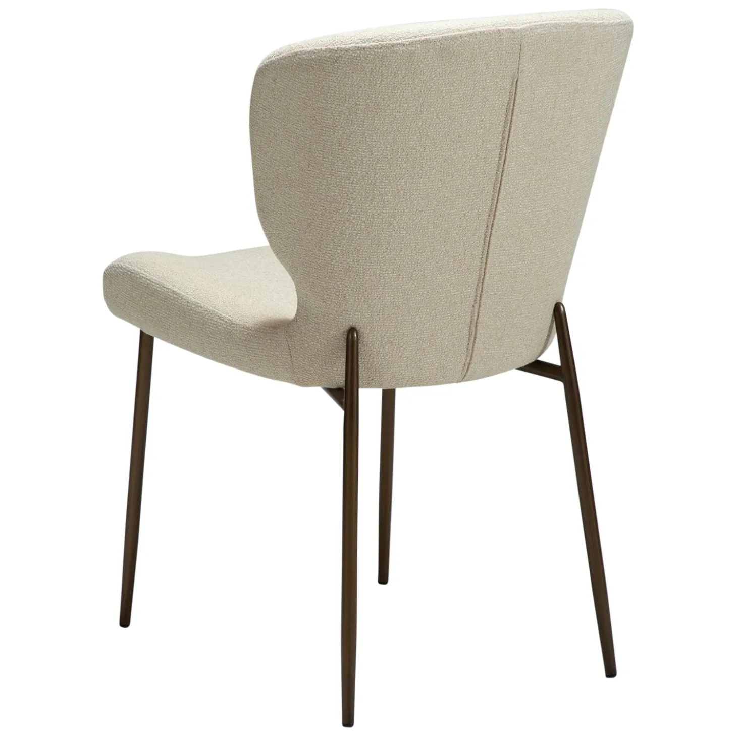 Glory Stol Frosted Almond, Antique Brass