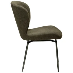 Glory Stol Svängbar Dark Olive, Antique Brass