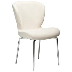 Glory Stol Svängbar Simply Beige, Chrome