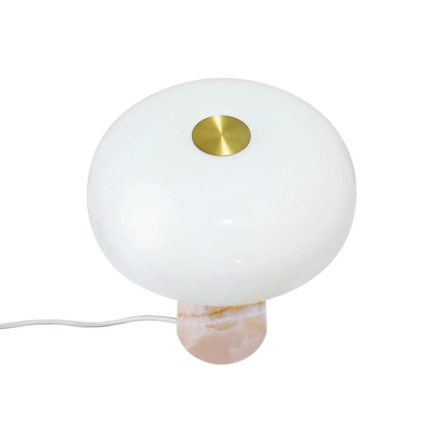 Glossy Bordslampa Rosa