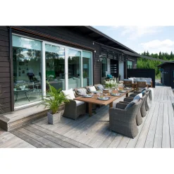 Gotland Utebord 60 x 120 cm Brun