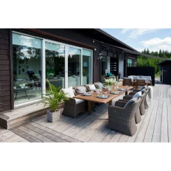 Gotland Utebord 60 x 120 cm Brun