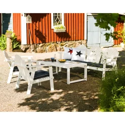 Gotland Utebord 60 x 120 cm Vit