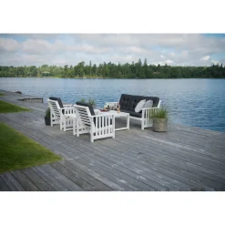 Gotland Utebord 60 x 120 cm Vit