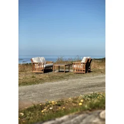 Gotland Utefåtölj Brun