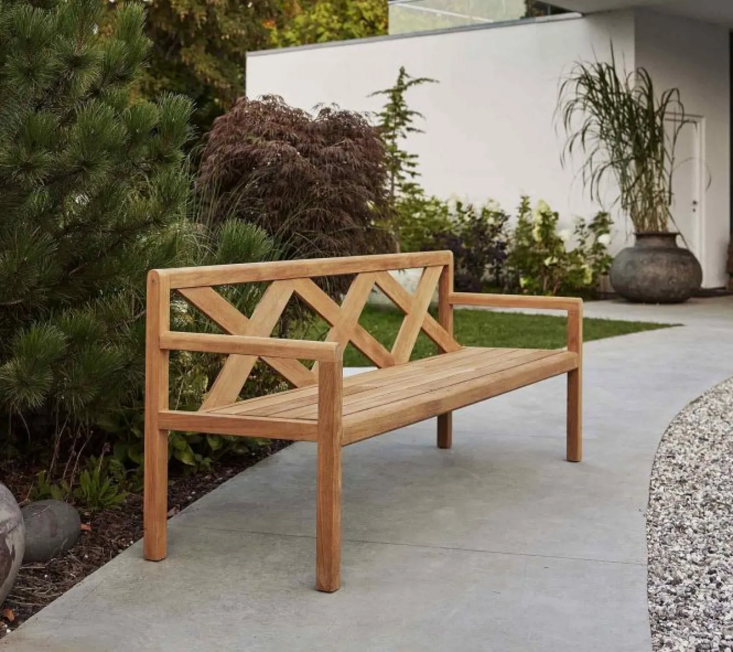 Grace 3-sits Soffa Teak