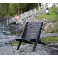 Granny Utestol Furu Oljad Svart