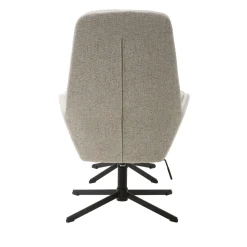 Gregory Fåtölj & Fotpall Offwhite Melange
