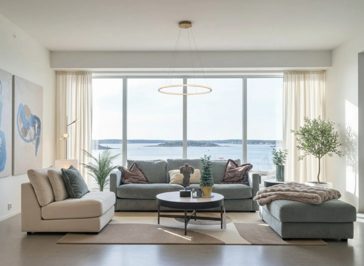 Grim 3-sits XL Soffa Perfect Harmony Aqua