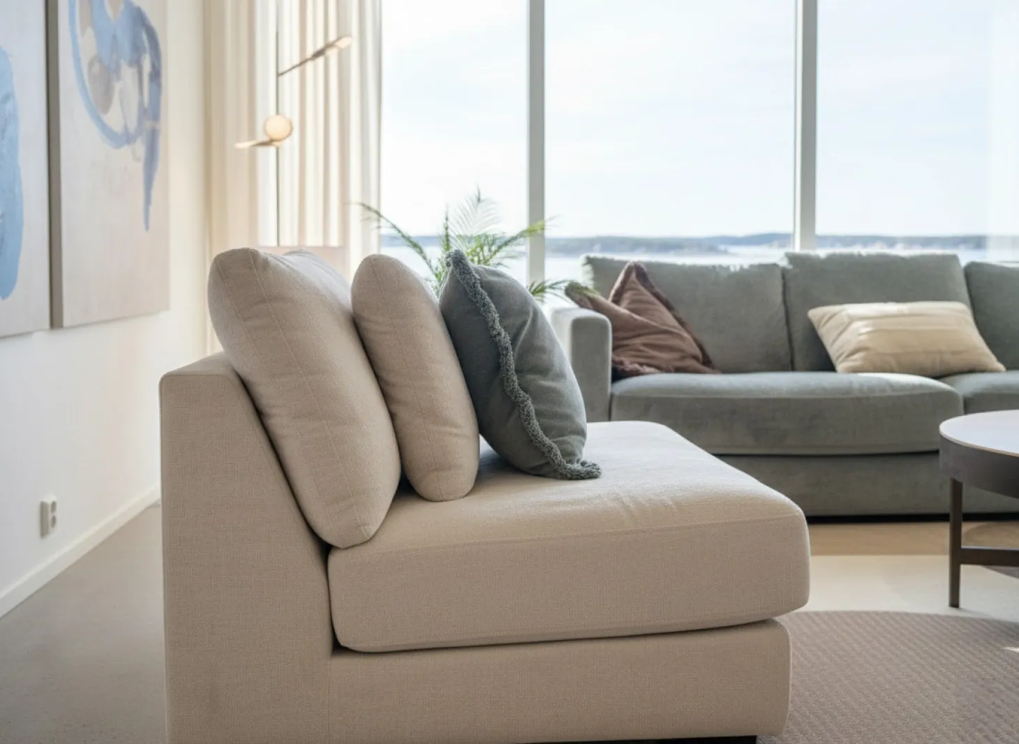 Grim 3-sits XL Soffa Perfect Harmony Aqua