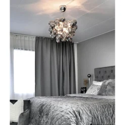 Gross 50 cm Taklampa Rökgrå