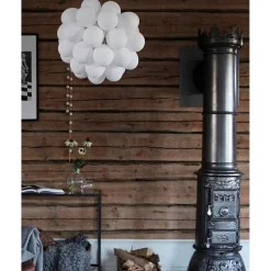 Gross 50 cm Taklampa Vit matt