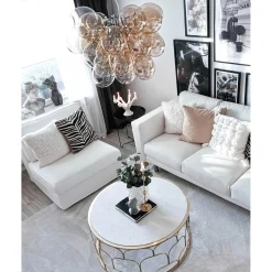 Gross Grande Taklampa Amber