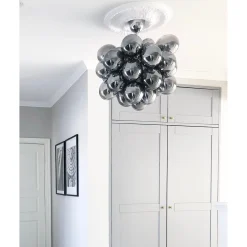 Gross Grande Taklampa Rökgrå