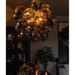 Gross Grande Taklampa Rökgrå