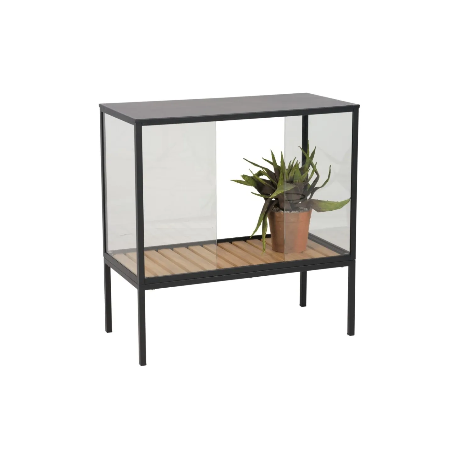 Grower Greens Växtskåp Svart 81x41x82 cm