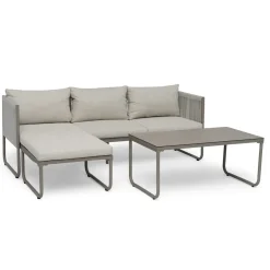 Hamnborg Loungegrupp Beige