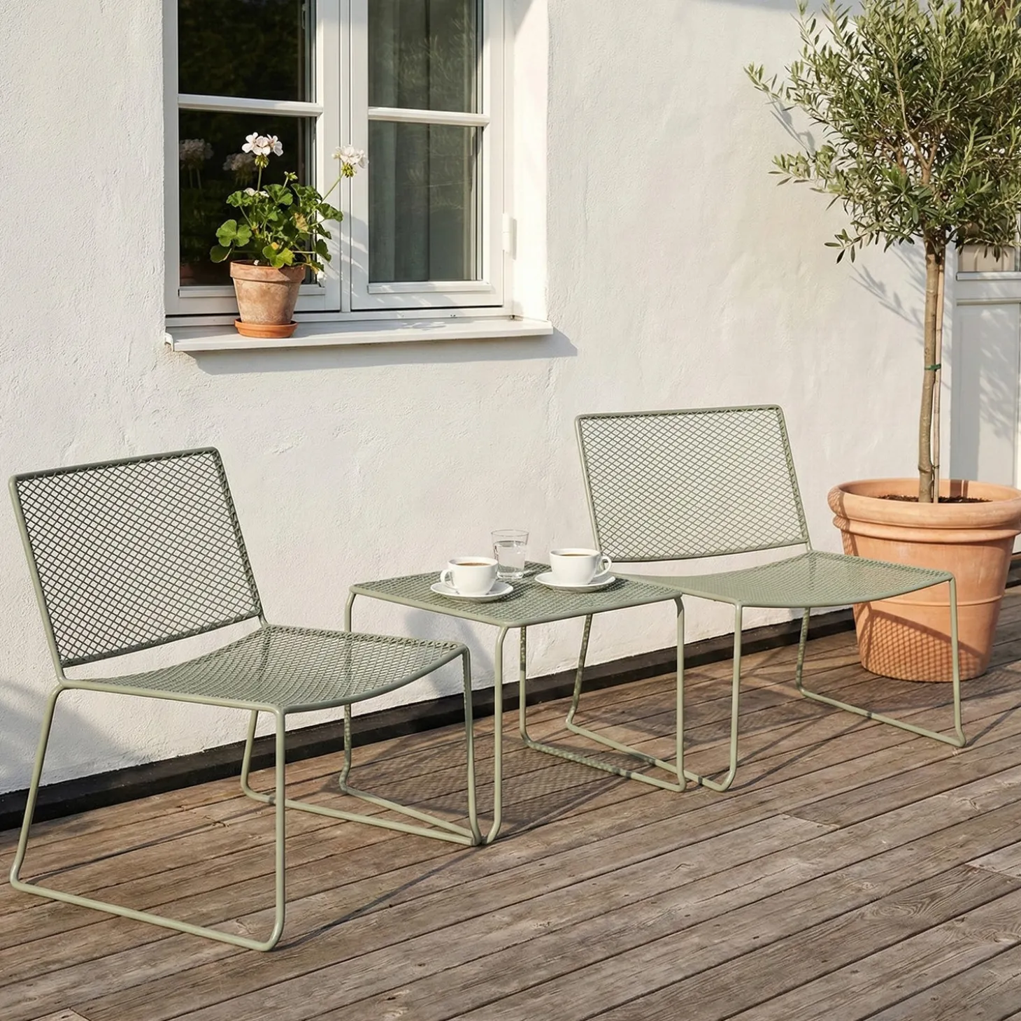 Haru Loungefåtölj Dusty Green