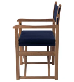Haväng Regissörsstol Teak/Blå