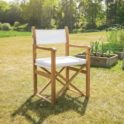 Haväng Regissörsstol Teak/Vit