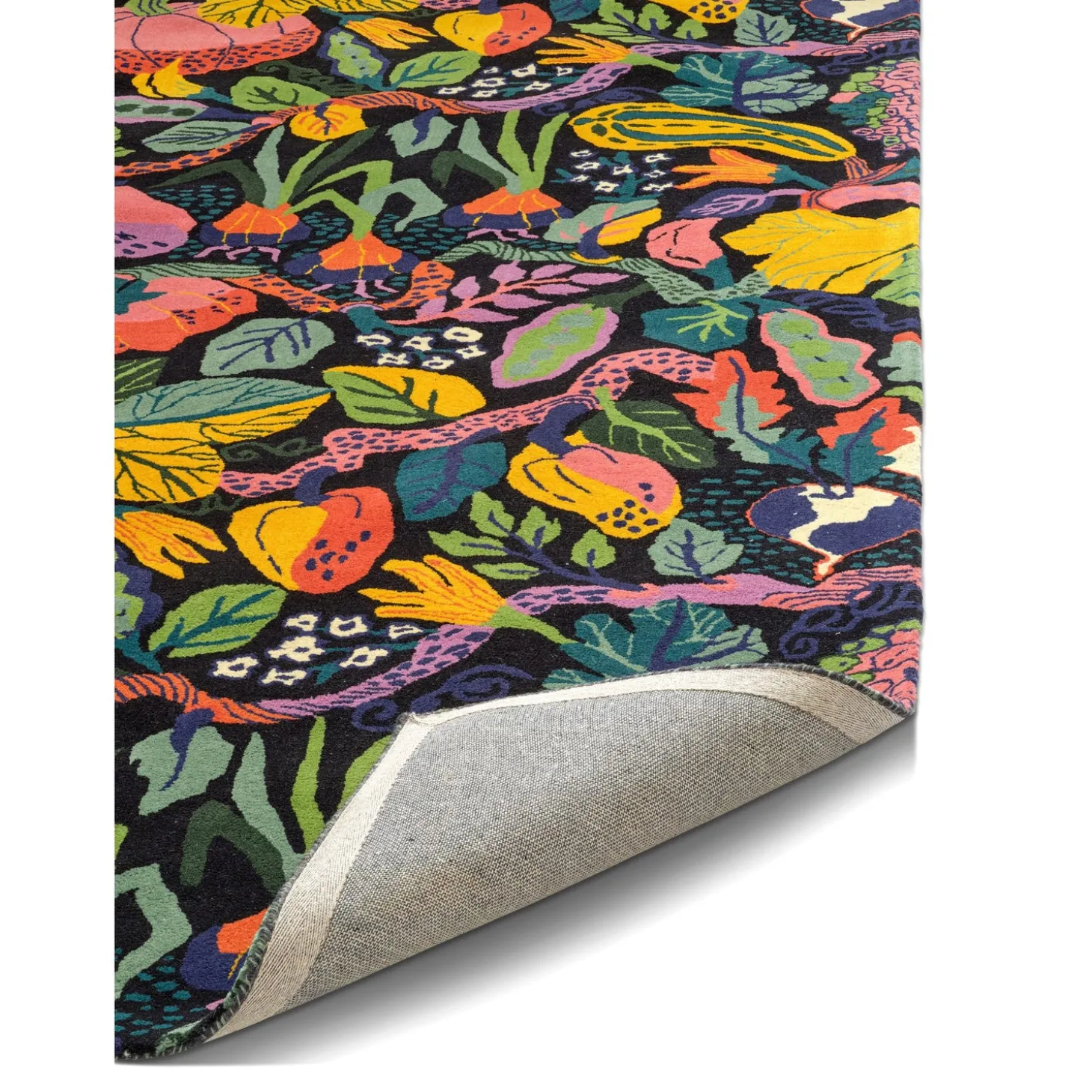 Heritage Garden Matta Charcoal Multi