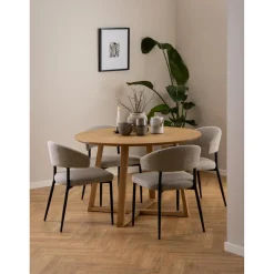 Herning Matbord Rund 120 cm Ek
