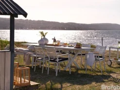 Hillmond Bord 100x160-220 cm Svart