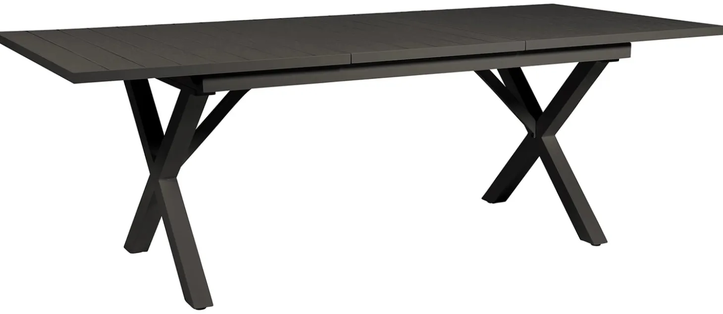 Hillmond Bord 100x160-220 cm Svart