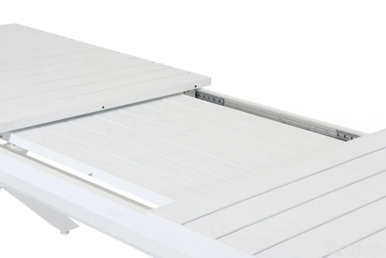 Hillmond Bord 100x240-310 cm Vit
