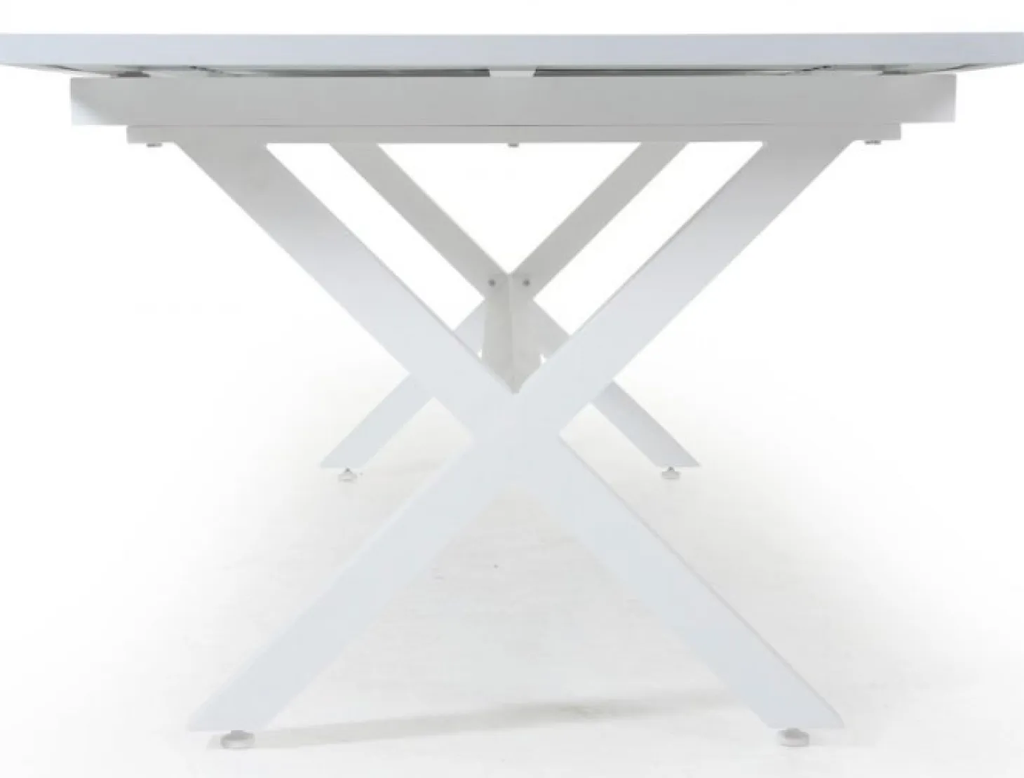 Hillmond Bord 100x240-310 cm Vit