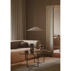 Hill Vit Taklampa 55 cm