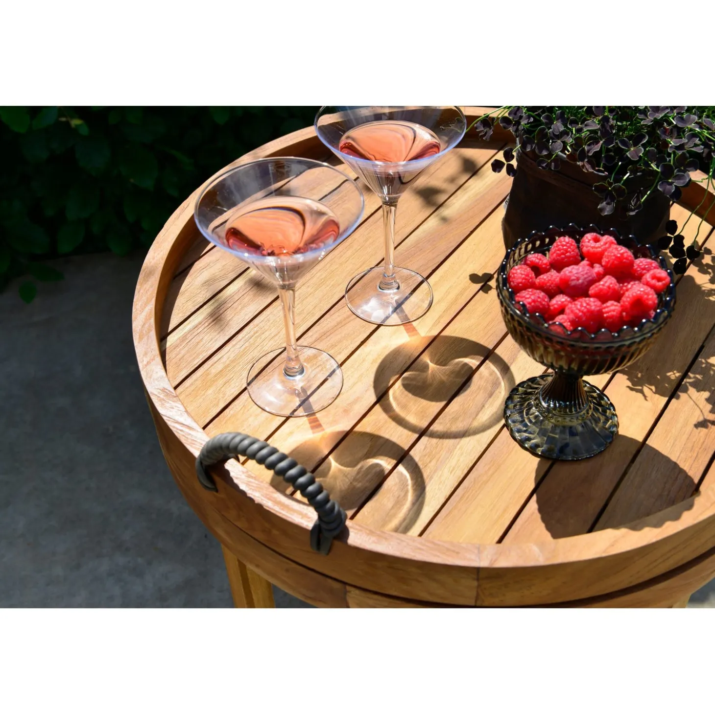 Himmelsnäs Brickbord Ø60 cm Brun