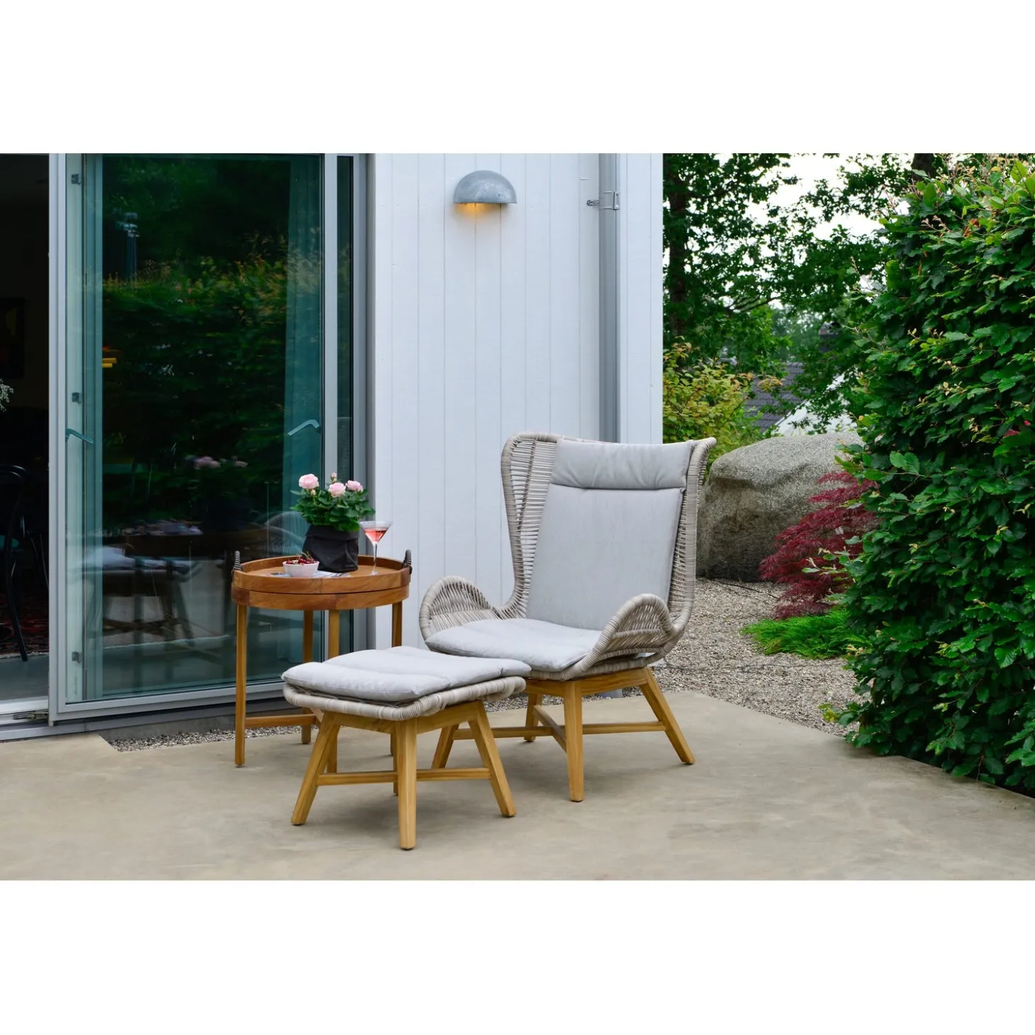 Himmelsnäs Brickbord Ø60 cm Brun