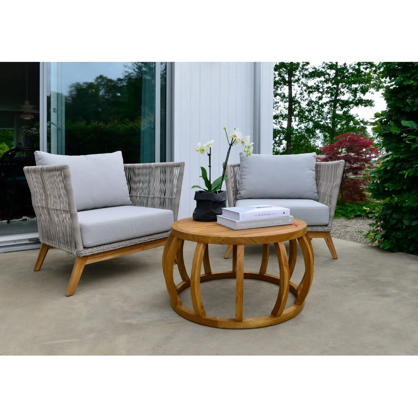 Himmelsnäs Utefåtölj Beige