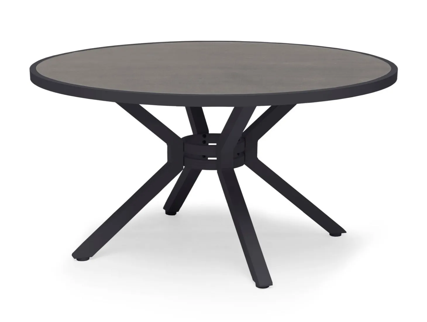 Hånger Utebord Ø140 cm Svart