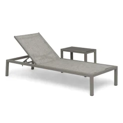Hånger Utesidobord 35x60 cm Sand