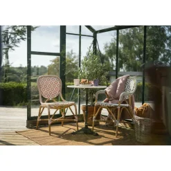 Holmenäs Caféstol Karm Rosa