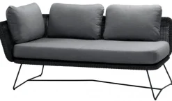Horizon 2-sits Soffa Höger Svart