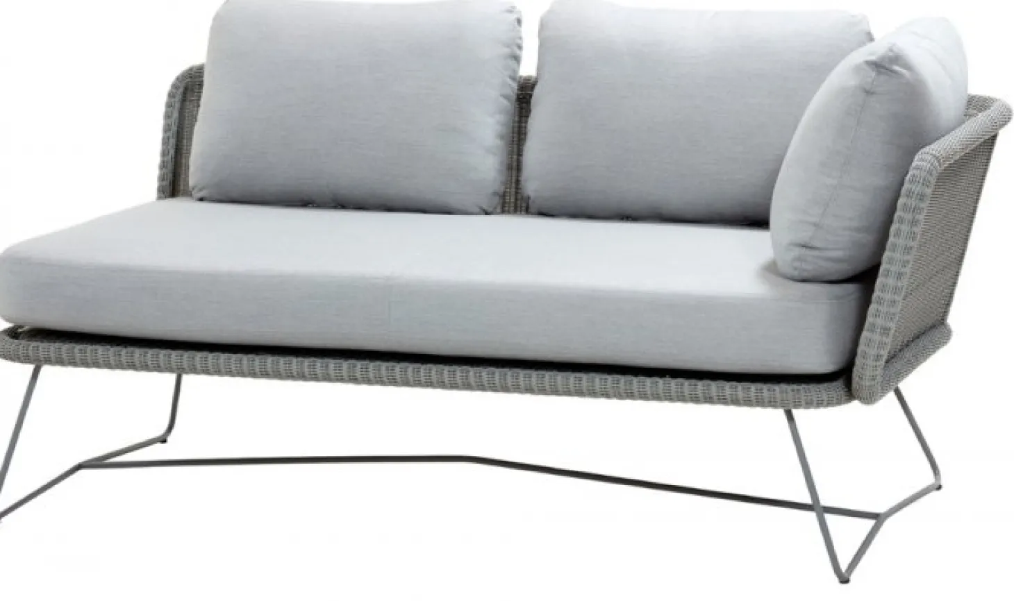 Horizon 2-sits Soffa Vänster Ljusgrå
