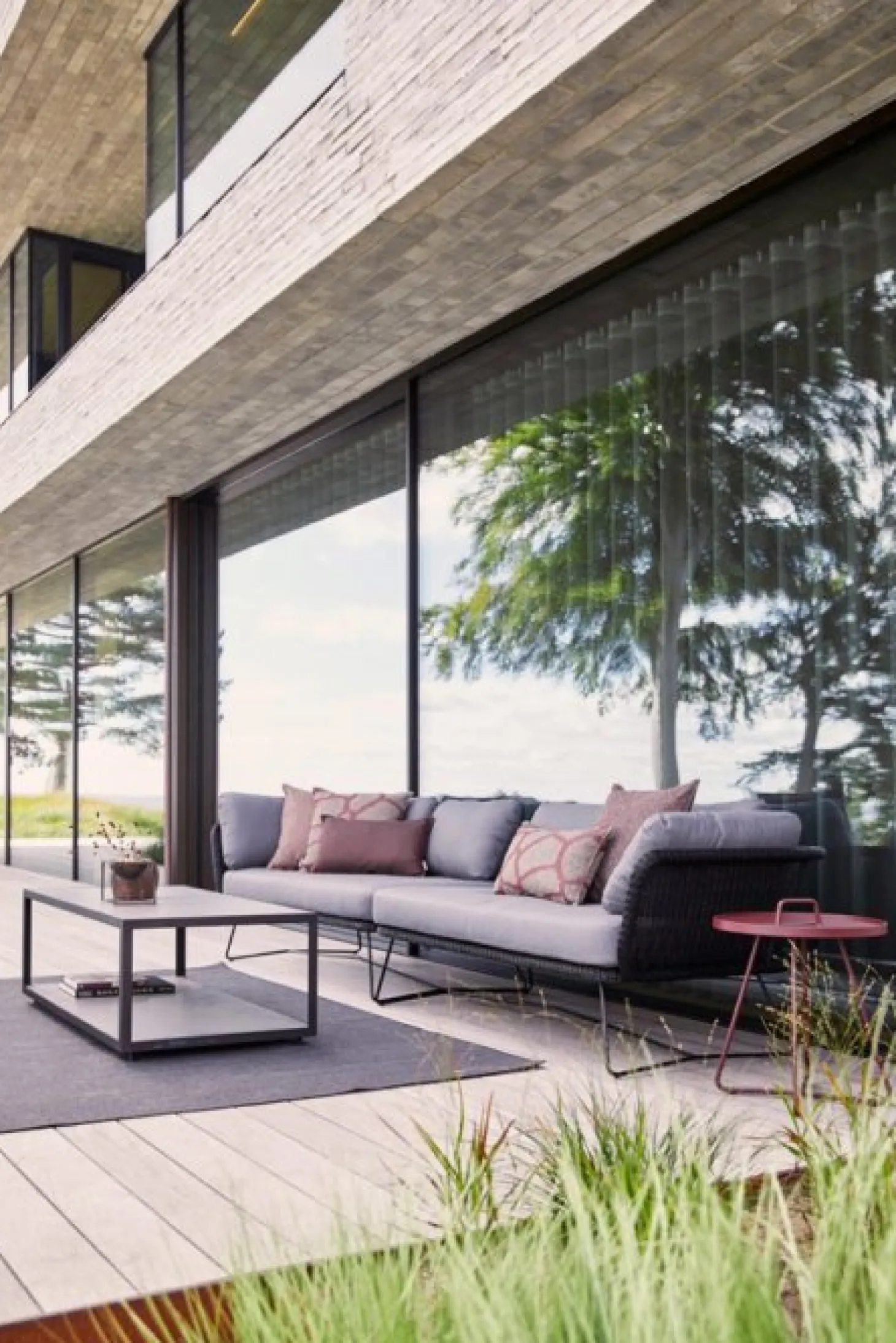 Horizon 2-sits Soffa Vänster Svart