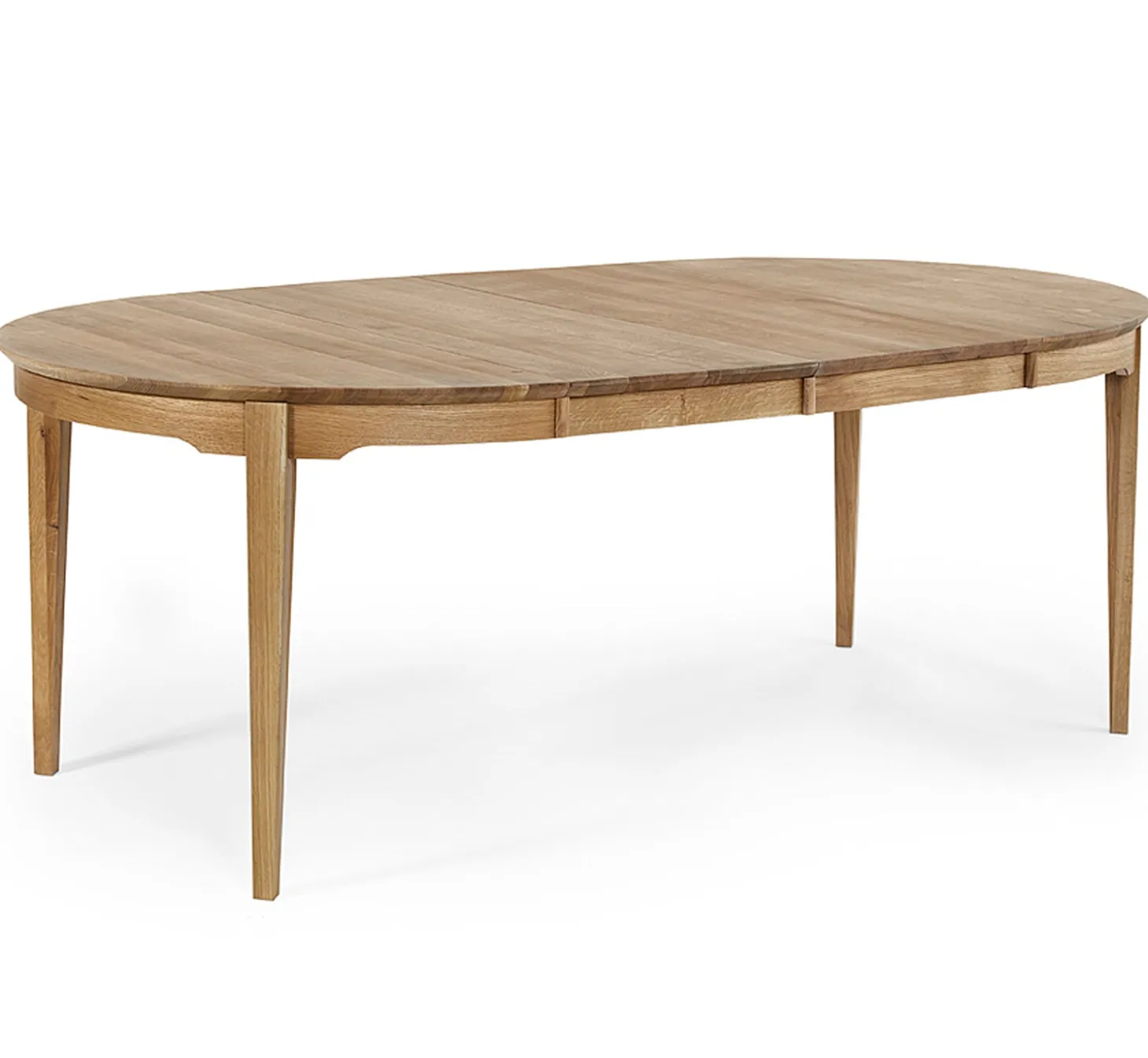 HOVDALA Matbord Ø 115cm Inkl. Två Ilägg Ek