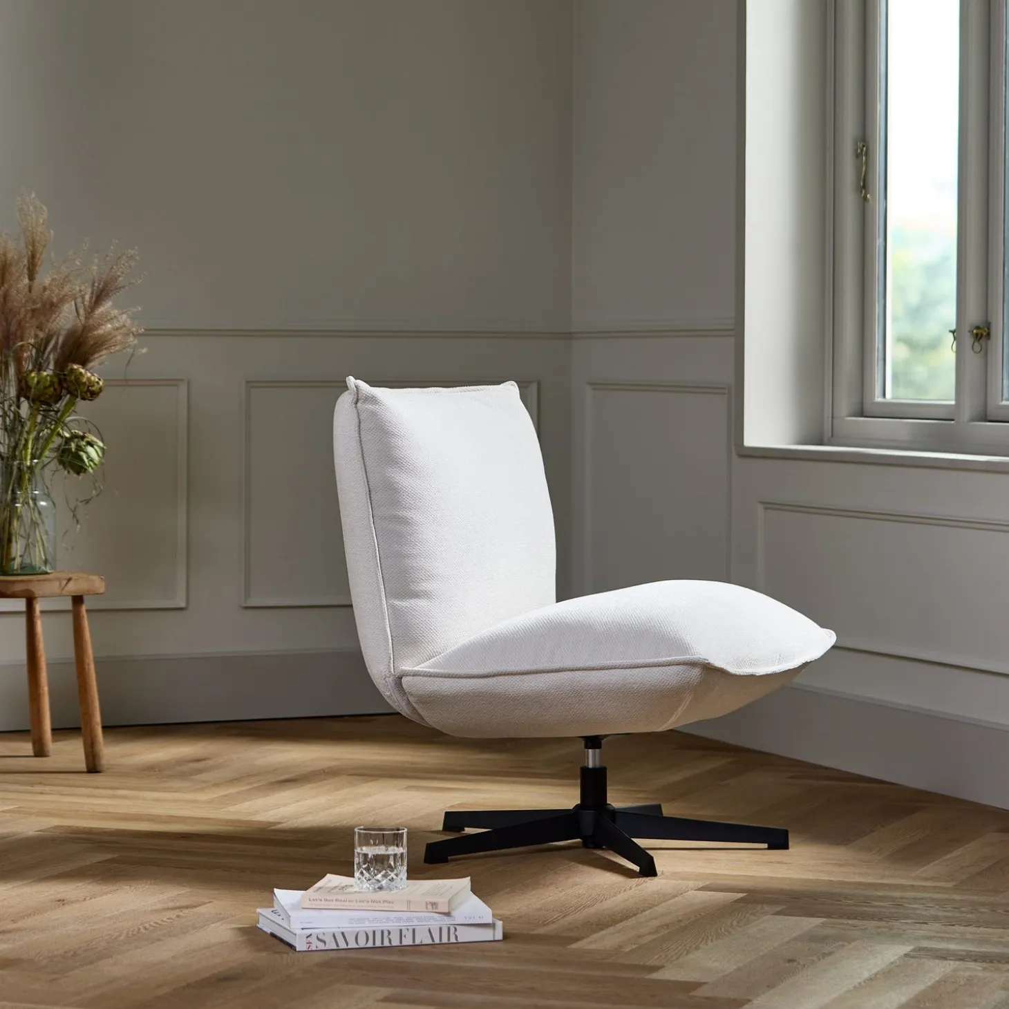 Humphrey Loungefåtölj Offwhite
